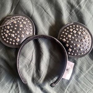 Black studded Mickey ears